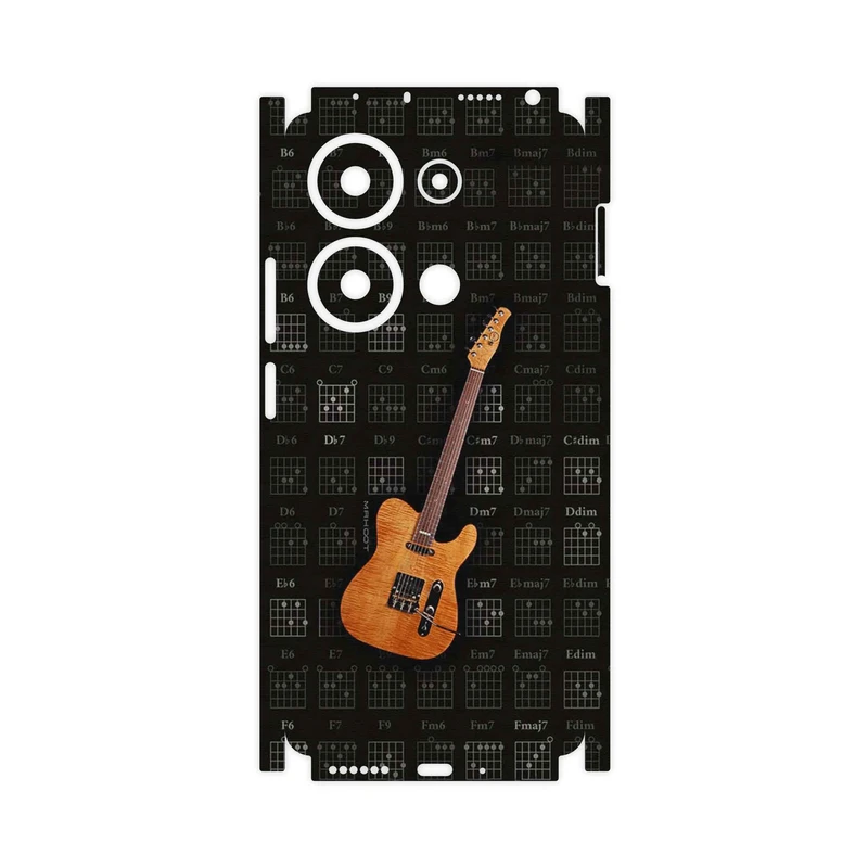 برچسب پوششی ماهوت مدل Guitar_Instrument-FullSkin مناسب برای گوشی موبایل شیائومی Poco M6 Pro 4G