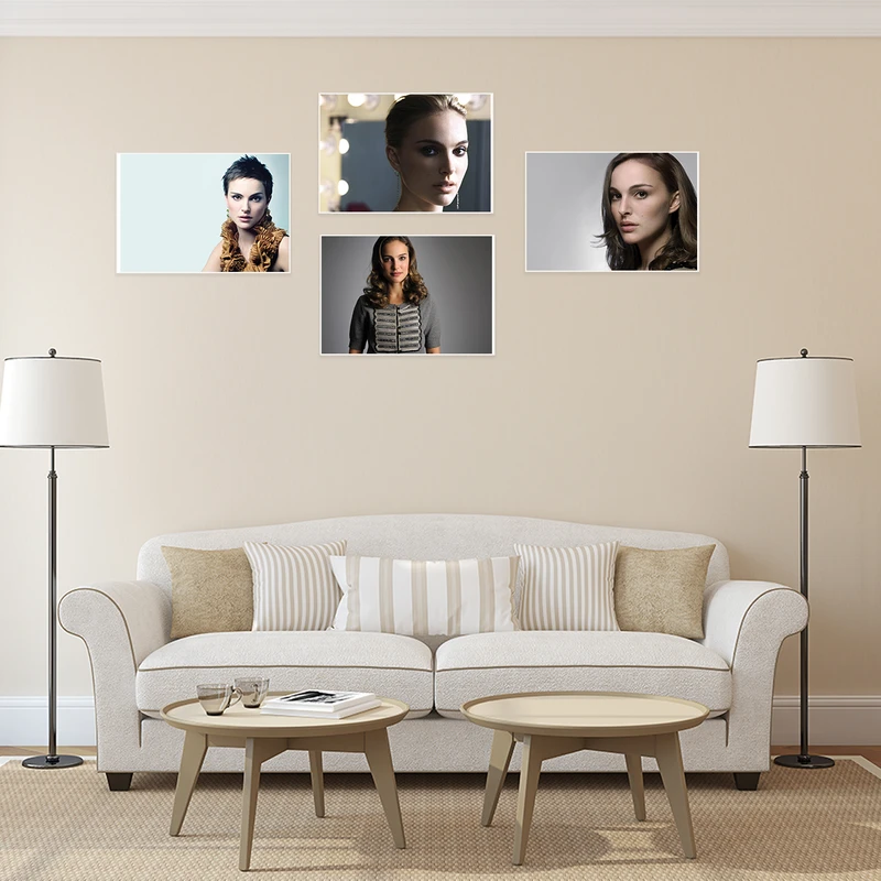پوستر طرح ناتالی پورتمن کد A-2152-Natalie Portman مجموعه 4 عددی