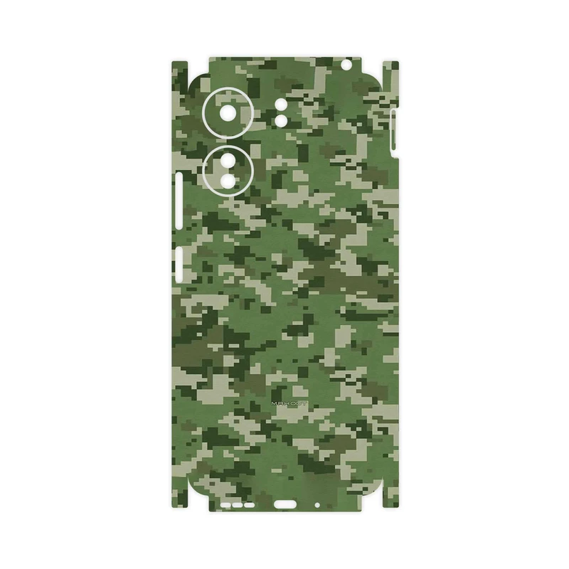 برچسب پوششی ماهوت مدل Army_Green_Pixel-FullSkin مناسب برای گوشی موبایل شیائومی Redmi 13C