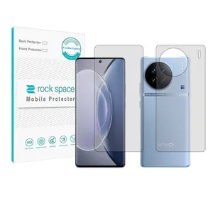 Rock space HyGEL model hydrogel screen protector suitable for Vivo X90 mobile phone with back protector