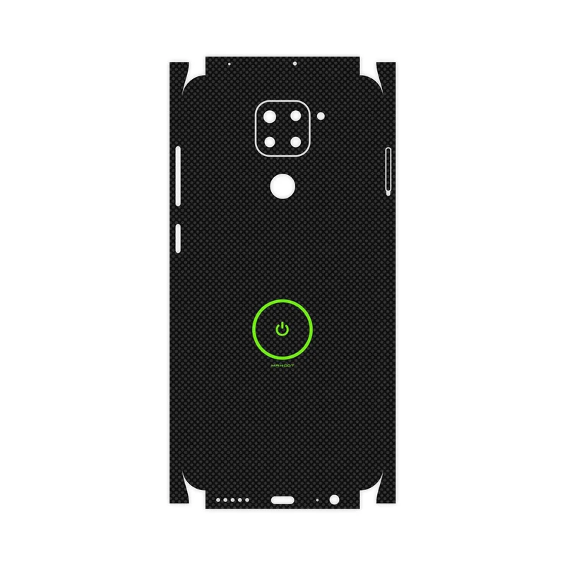 برچسب پوششی ماهوت مدل Minimal Power Button-FullSkin مناسب برای گوشی موبایل شیائومی Redmi 10X