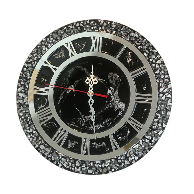 ساعت دیواری طرح مرمر
