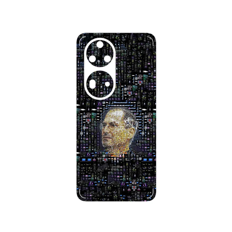 برچسب پوششی ماهوت مدل 2 Collage of Steve Jobs مناسب برای گوشی موبایل هوآوی P50 Pro