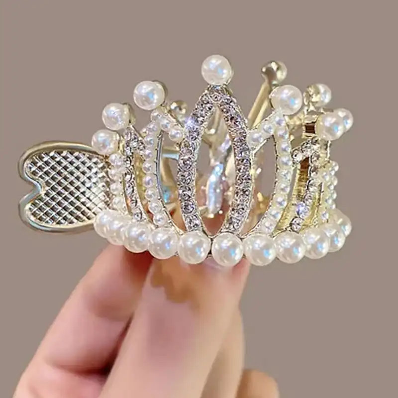 کلیپس مو زنانه مدل تاج سامورایی دم اسبی کد brg 720