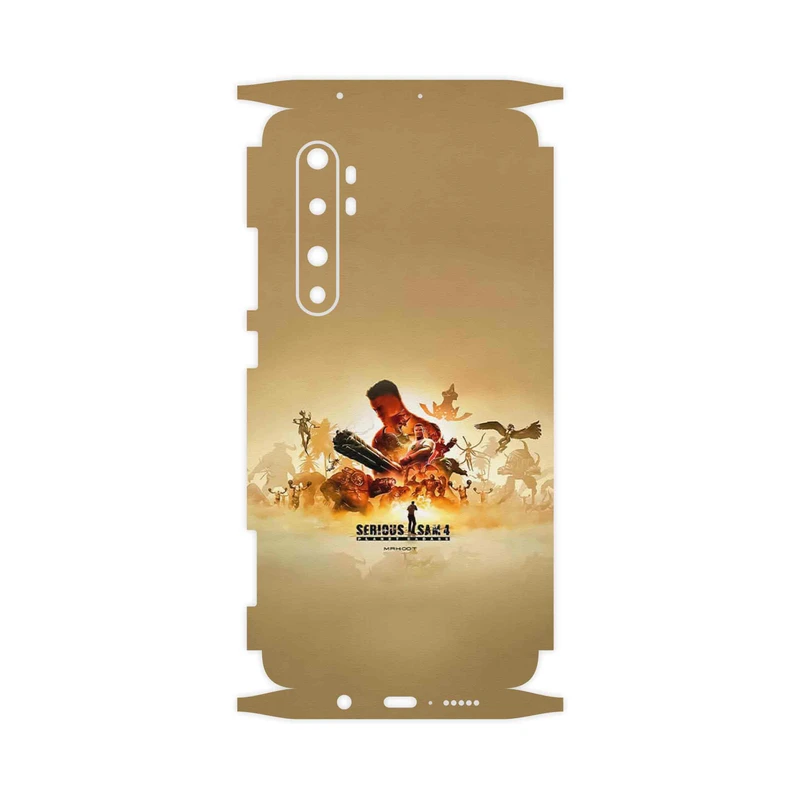 برچسب پوششی ماهوت مدل Serious Sam Game Series-FullSkin مناسب برای گوشی موبایل شیائومی Mi Note 10 Lite