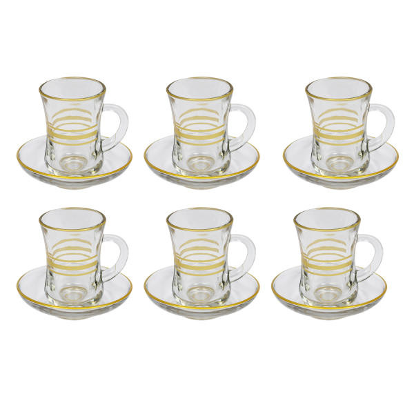 سرویس چای خوری 12 پارچه چهرازی کد SPH01