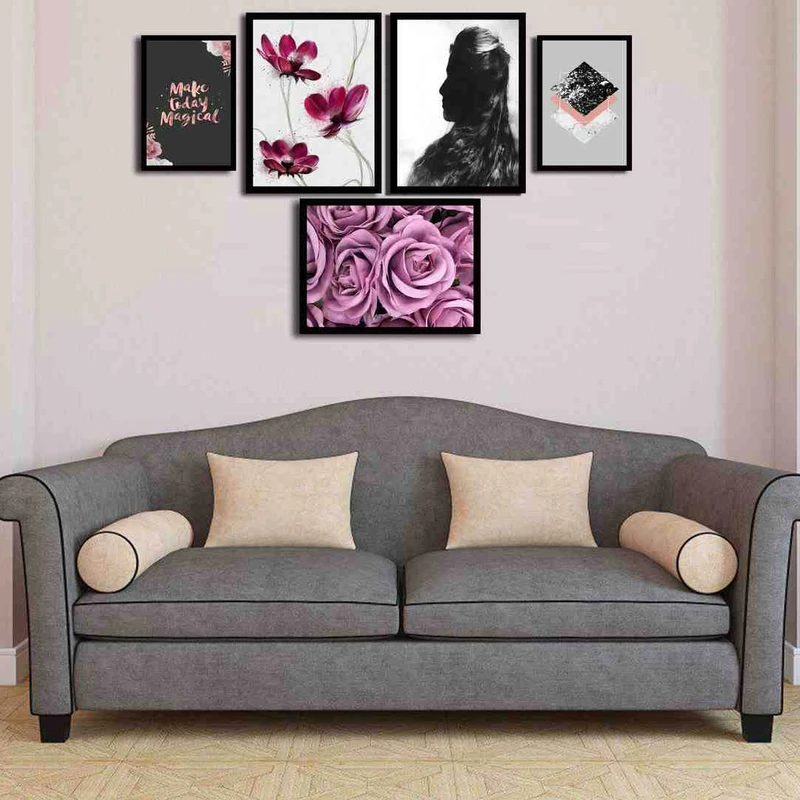 تابلو بکلیت مدل مدرن دکوراتیو B-239 مجموعه 5 عددی