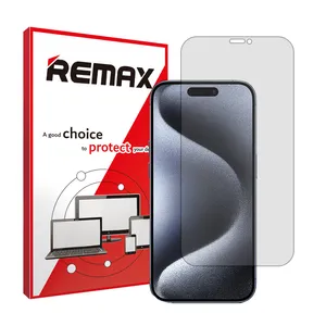 Remax HyGEL model transparent screen protector suitable for Apple iPhone 15 Pro