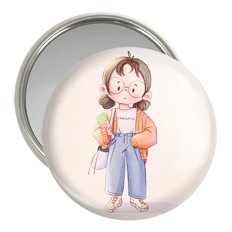 آینه جیبی خندالو مدل دخترانه کودکانه کد 28708