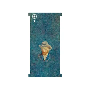MAHOOT Self portrait with a gray felt hat Cover Sticker for Sony Xperia XA1 Plus