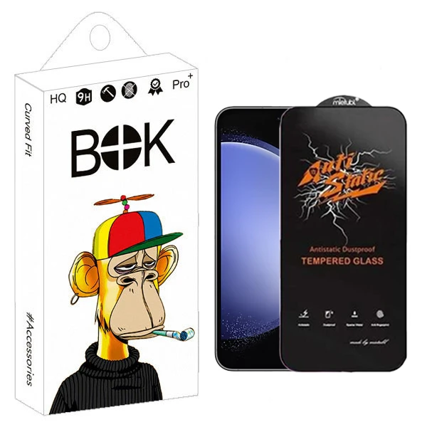 محافظ صفحه نمایش بوک مدل Antistatic Pro مناسب برای گوشی موبایل سامسونگ galaxy a54 / s23 fe