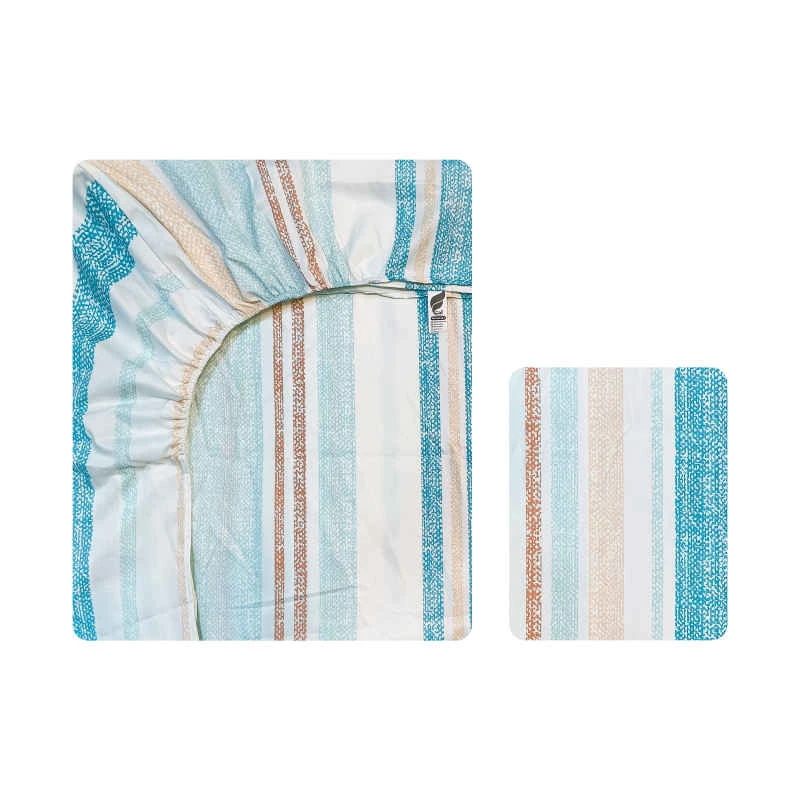 سرویس ملحفه آدنو مدل الناز کد IR193 یک نفره 2 تکه