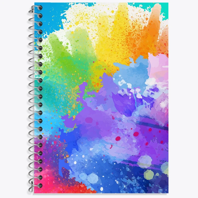 دفتر زبان 50 برگ خندالو مدل دو خط طرح فانتزی کد N1338