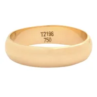 انگشتر طلا 18 عیار مردانه طلای مستجابی مدل رینگ 1672  سایز 63