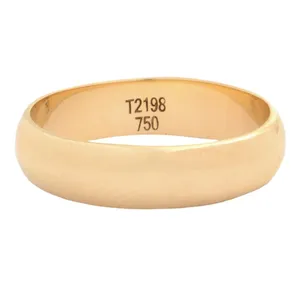 انگشتر طلا 18 عیار مردانه طلای مستجابی مدل رینگ 1672  سایز 63