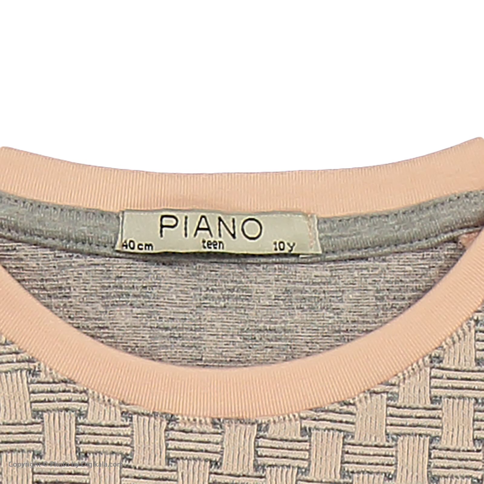 تی شرت دخترانه پیانو مدل 1009009901649-21 -  - 5