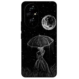 Megafone Girl and Moon 1369 Cover For Honor 200