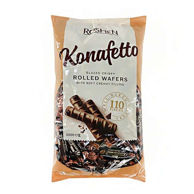 شکلات رولی ROSHEN کانفیتو - 500 گرم