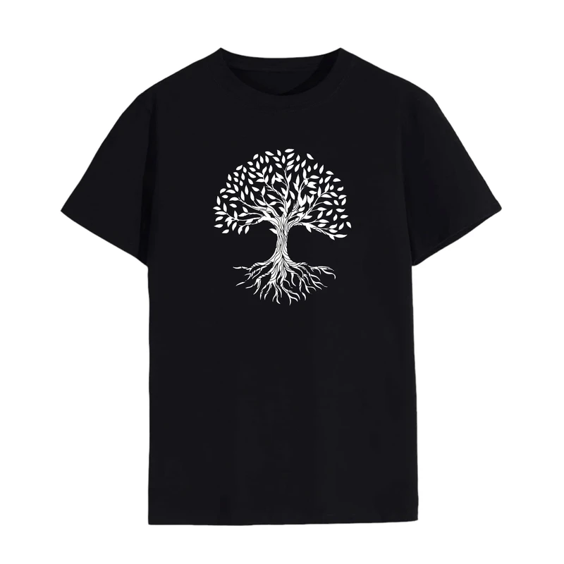 تی شرت لانگ آستین کوتاه زنانه مدل درخت