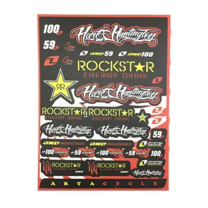 برچسب بدنه موتور سیکلت مدل BROCKSTAR003