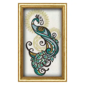 تابلو ویترای طرح طاووس کد 58784