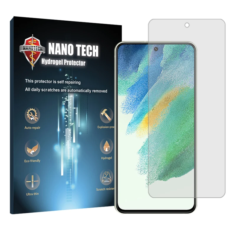 محافظ صفحه نمایش شفاف نانو تک مدل Tough مناسب برای گوشی موبایل سامسونگ Galaxy S21 FE 5G