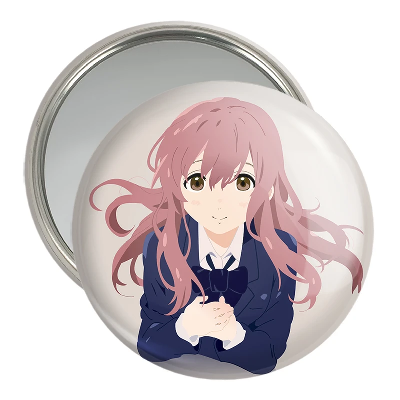آینه جیبی خندالو مدل شوکو نیشیمیا انیمه سایلنت ویس A Silent Voice  کد 15796