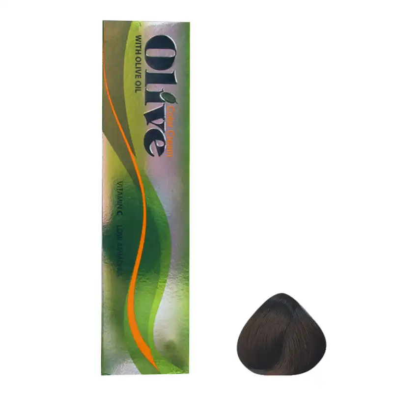 رنگ مو الیو شماره 4.55 حجم 100 میلی لیتر رنگ قهوه ای آبنوسی متوسط