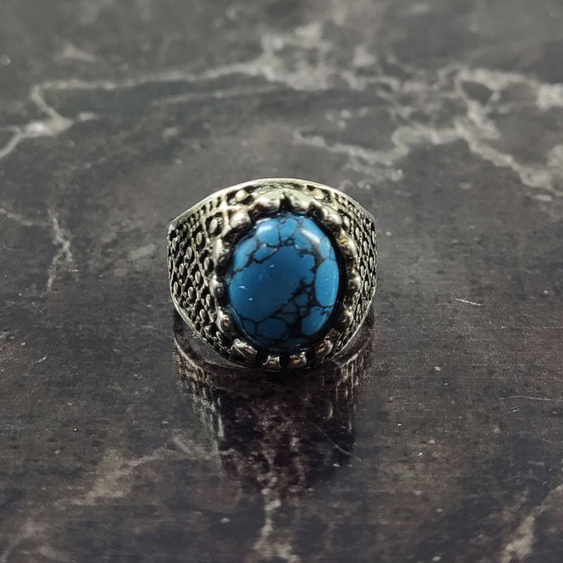 انگشتر پسرانه سلین کالا مدل فیروزه کد D-25