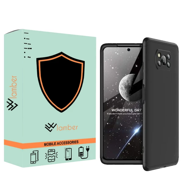 کاور 360 درجه لمبر مدل LAMGK-1 مناسب برای گوشی موبایل شیائومی POCO X3