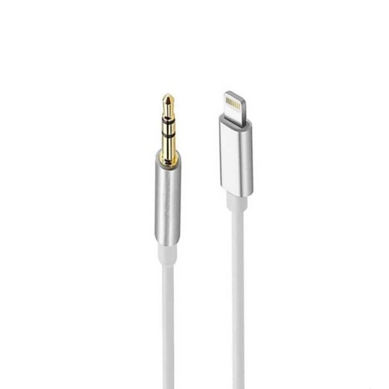 کابل تبدیل لایتنینگ به AUX مدل jh-023 طول 1 متر
