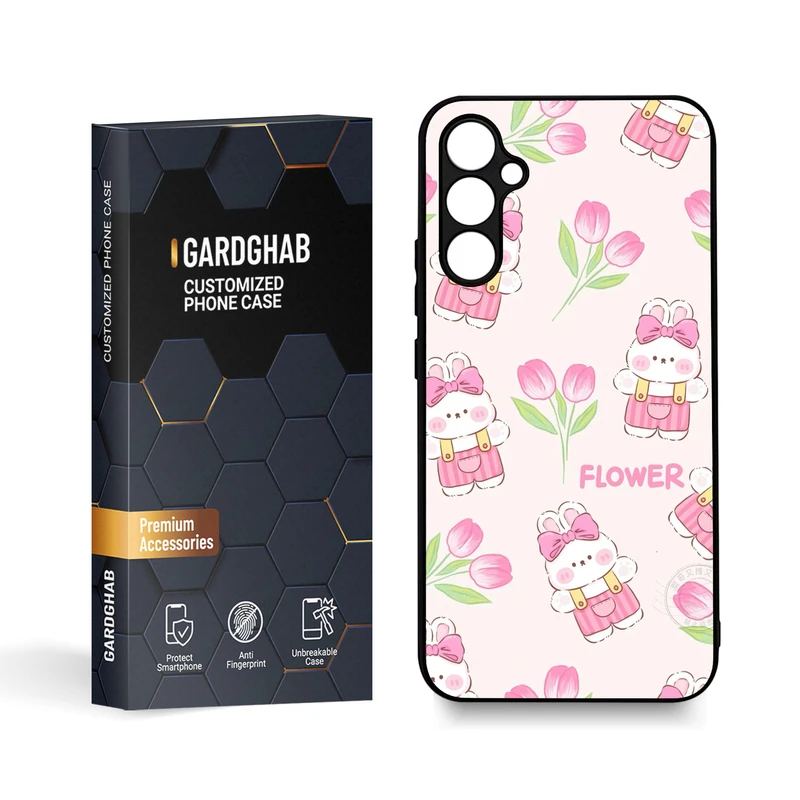 کاور گارد قاب مدل دورژله ای فانتزی مناسب برای گوشی موبایل سامسونگ Galaxy A34