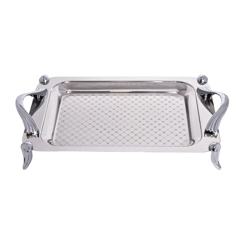 سینی دسته دار یونیک کد 04 - 4035 سایز 27*42 سانتی متر