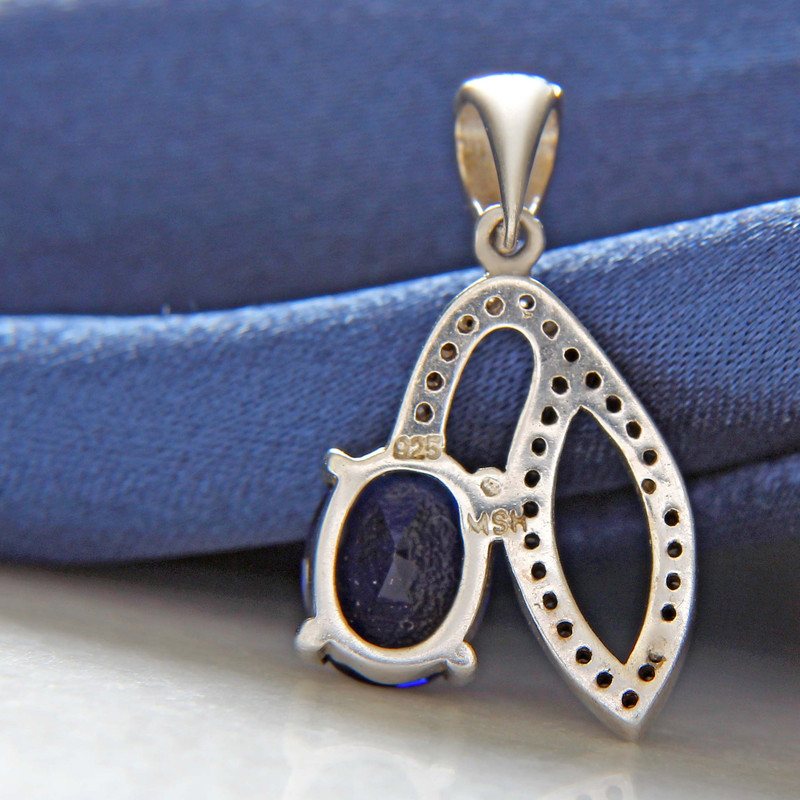 آویز گردنبند نقره زنانه بازرگانی میلادی کد PKR_165 آویز گردنبند نقره زنانه بازرگانی میلادی کد PKR_165