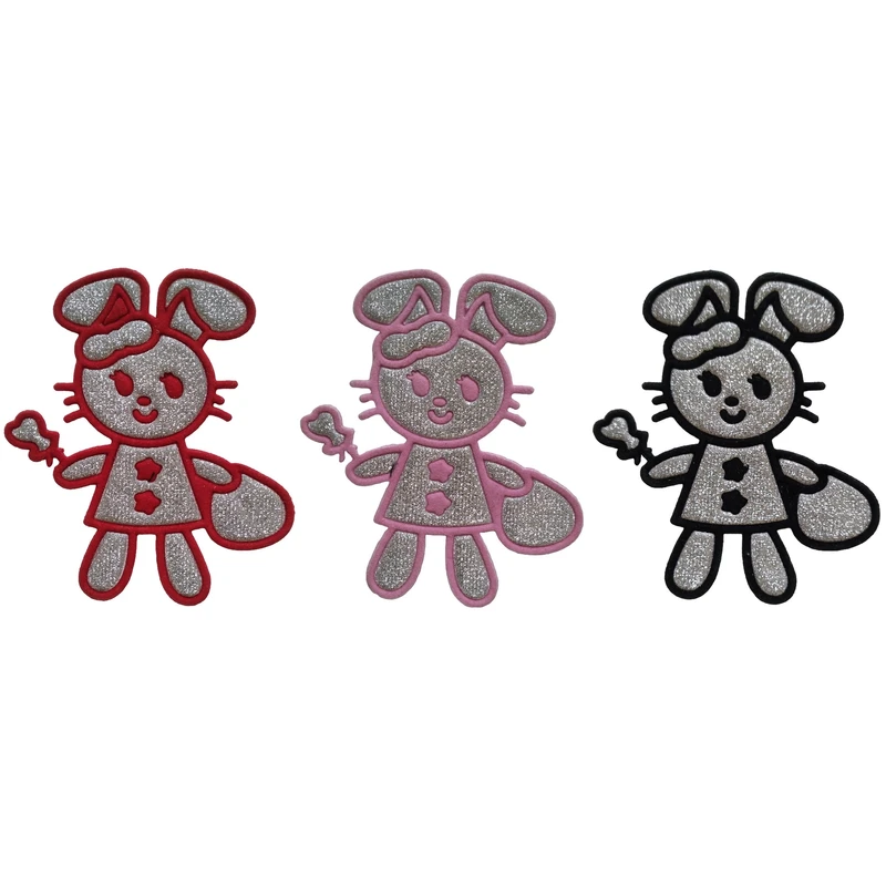 استیکر پارچه و لباس مدل STK-71403 بسته 3 عددی