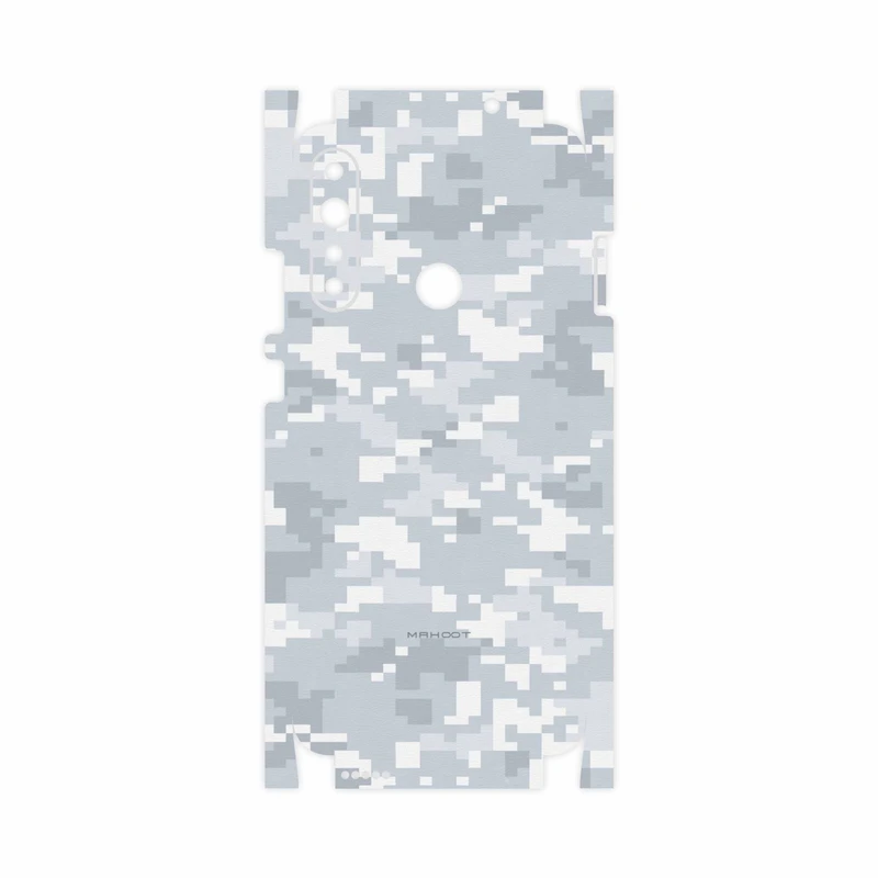 برچسب پوششی ماهوت مدل Army-Winter-Pixel-FullSkin مناسب برای گوشی موبایل جی پلاس P10 Plus