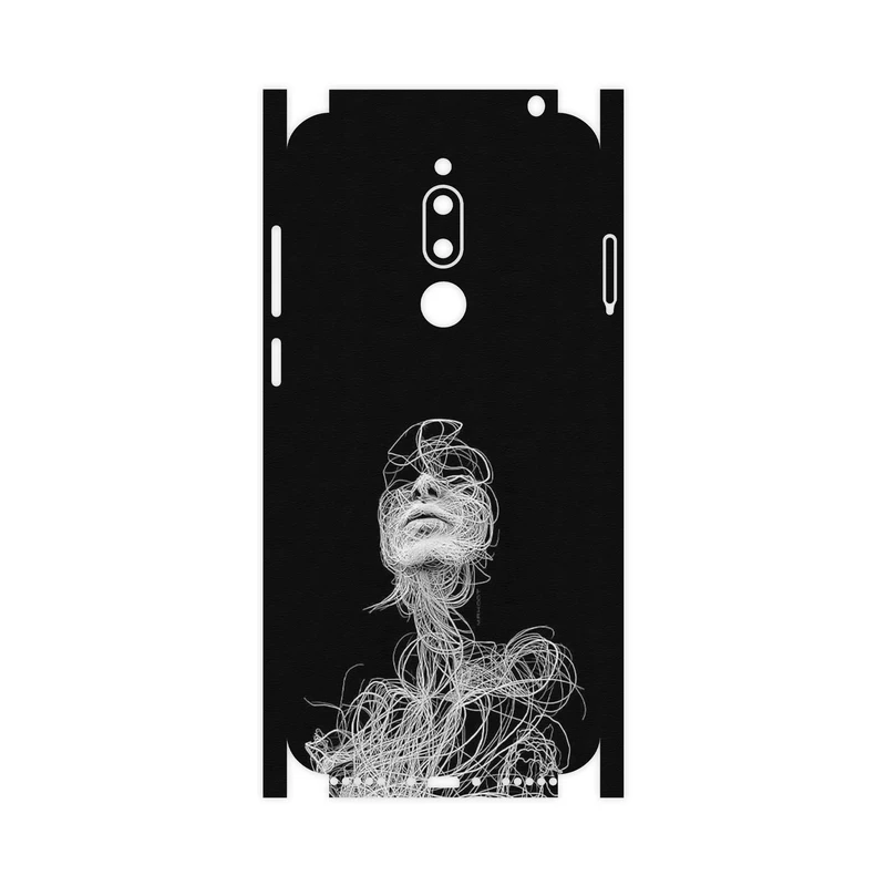 برچسب پوششی ماهوت مدل Strings Digital Art 2-FullSkin مناسب برای گوشی موبایل میزو M6T