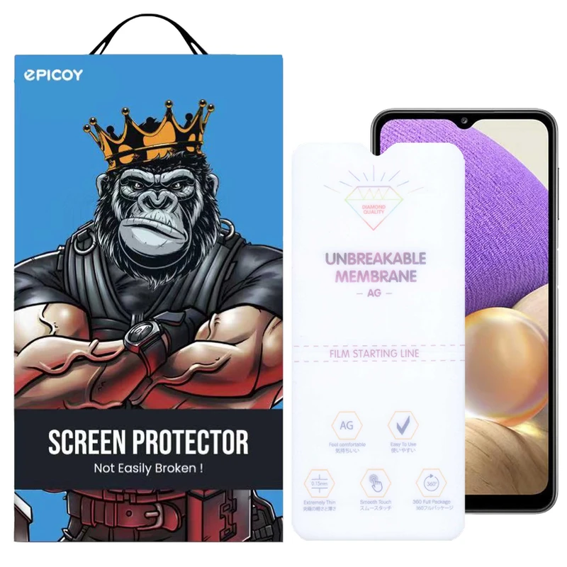 محافظ صفحه نمایش مات اپیکوی مدل Hydrogel-Matte مناسب برای گوشی موبایل سامسونگ Galaxy A12/A32 5G/M12/M32 5G/F12