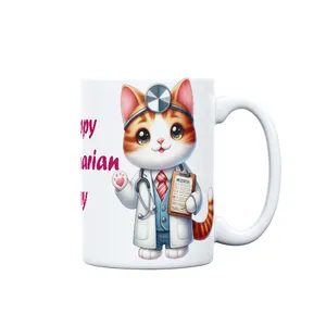 ماگ مدل مناسبتی طرح روز دامپزشک کد 1402