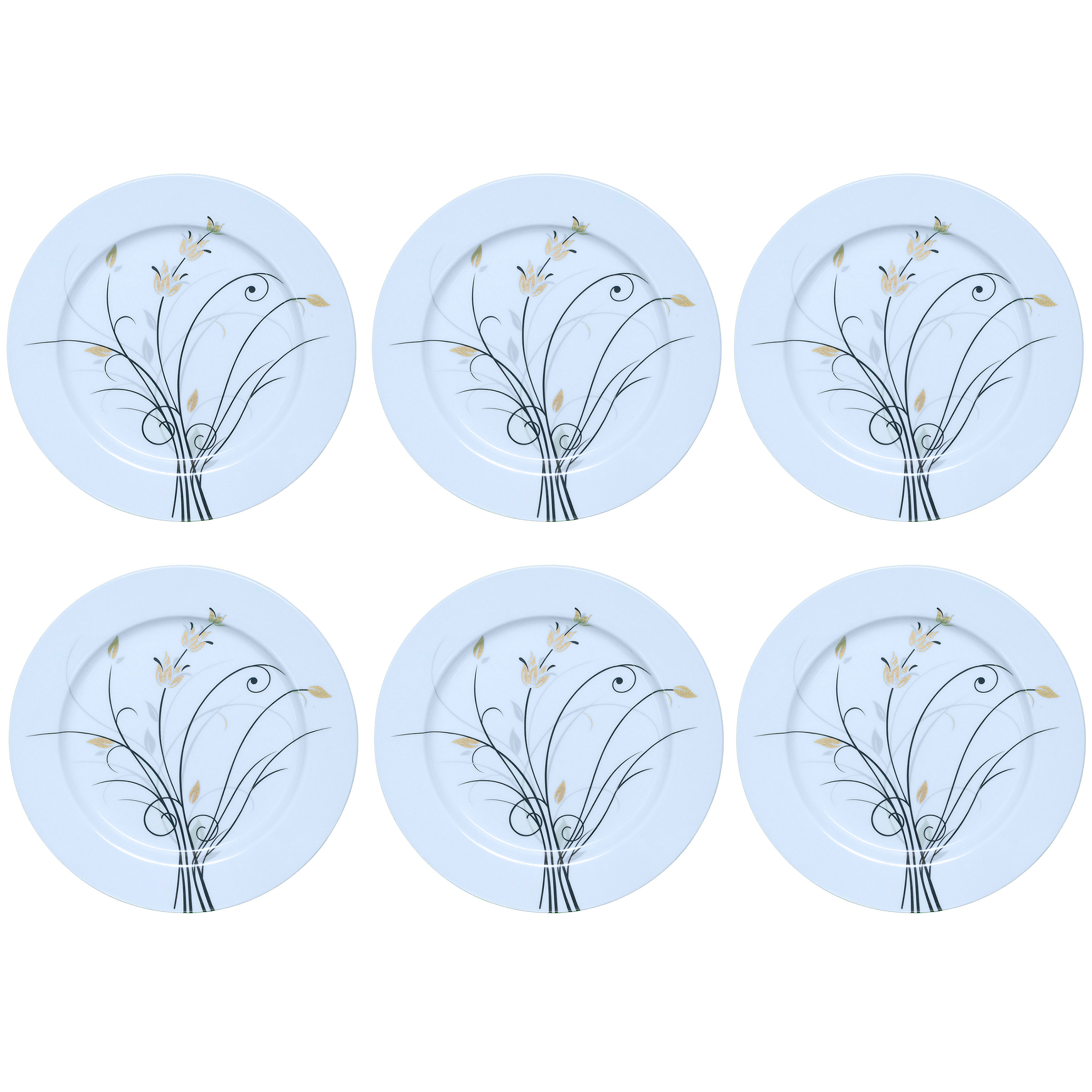 بشقاب مدل گندم کد ۰۶ مجموعه ۶ عددی