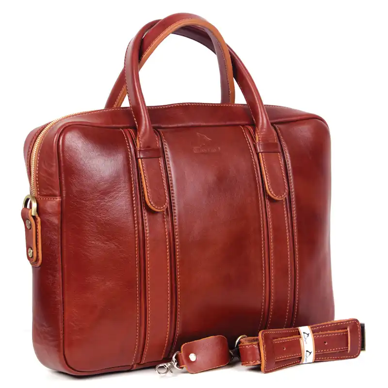 کیف اداری چرم بارز مدل DL73