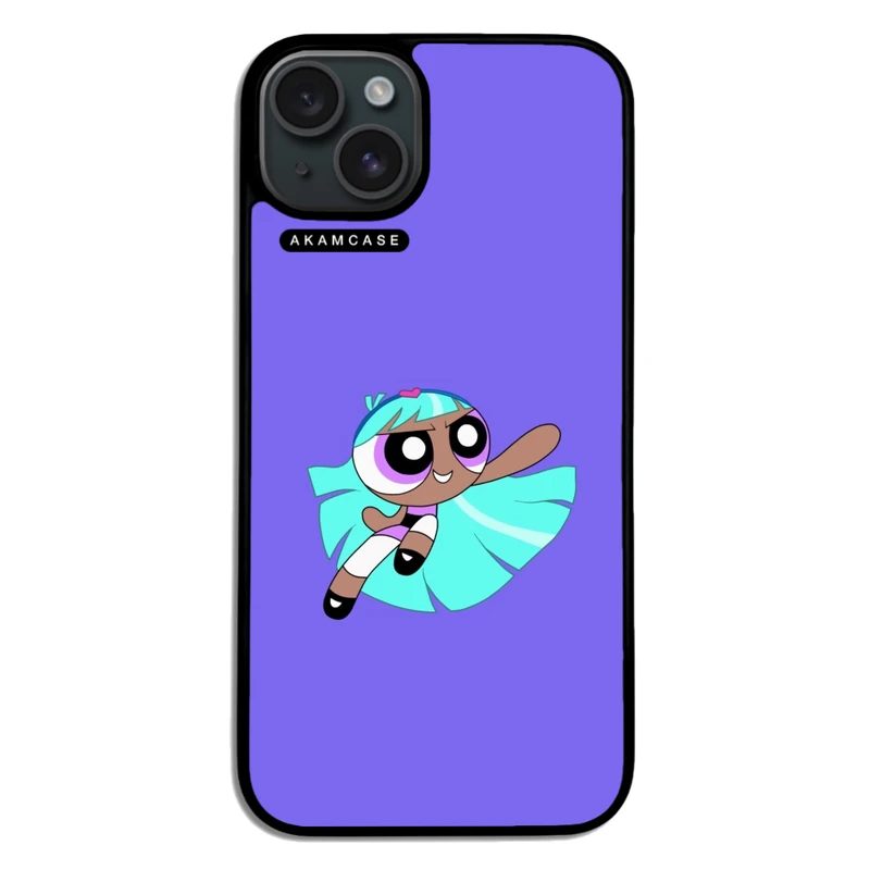 کاور آکام مدل AMCWA15PLUS-POWERPUFF GIRLS4 مناسب برای گوشی موبایل اپل iPhone 15 Plus