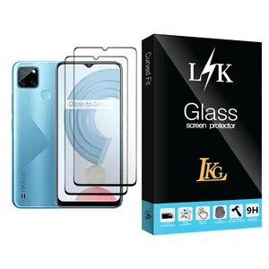 LKG LK Glass MIX002 Screen Protector For Realme C21Y Pack Of 2