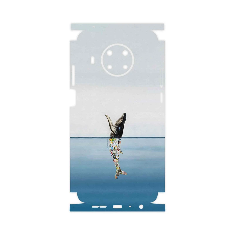 برچسب پوششی ماهوت مدل Collage of Sea Trash-FullSkin مناسب برای گوشی موبایل نوکیا X20