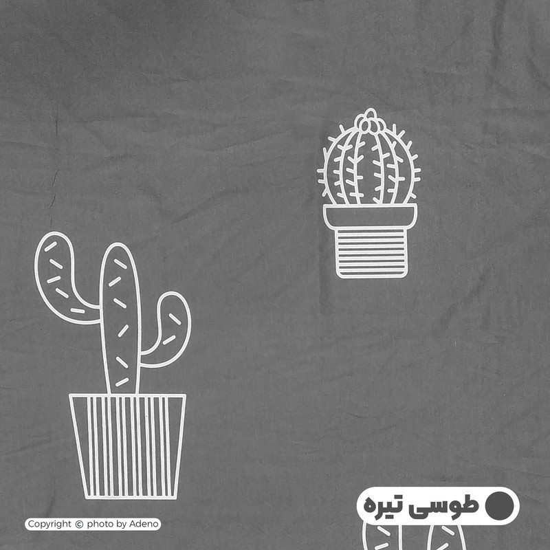 کاور لحاف آدنو مدل کاکتوس کد IR115 یک نفره سایز 160x220 سانتی متر