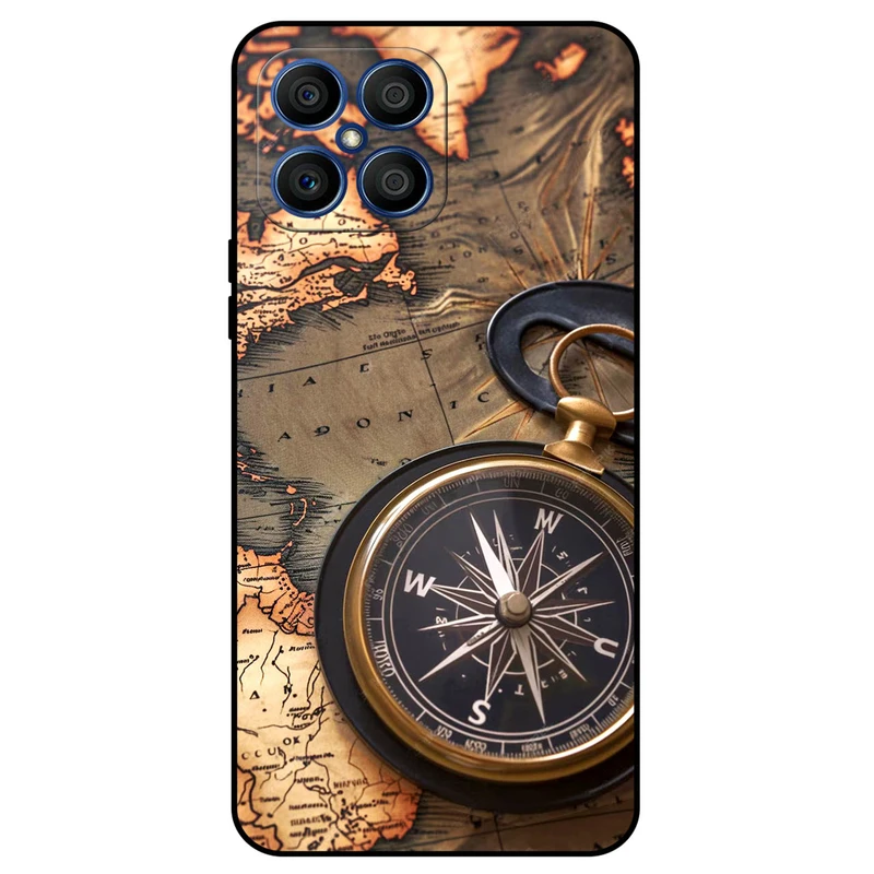  کاور مگافون طرح نقشه مدل 7397 مناسب برای گوشی موبایل آنر X8 4G     