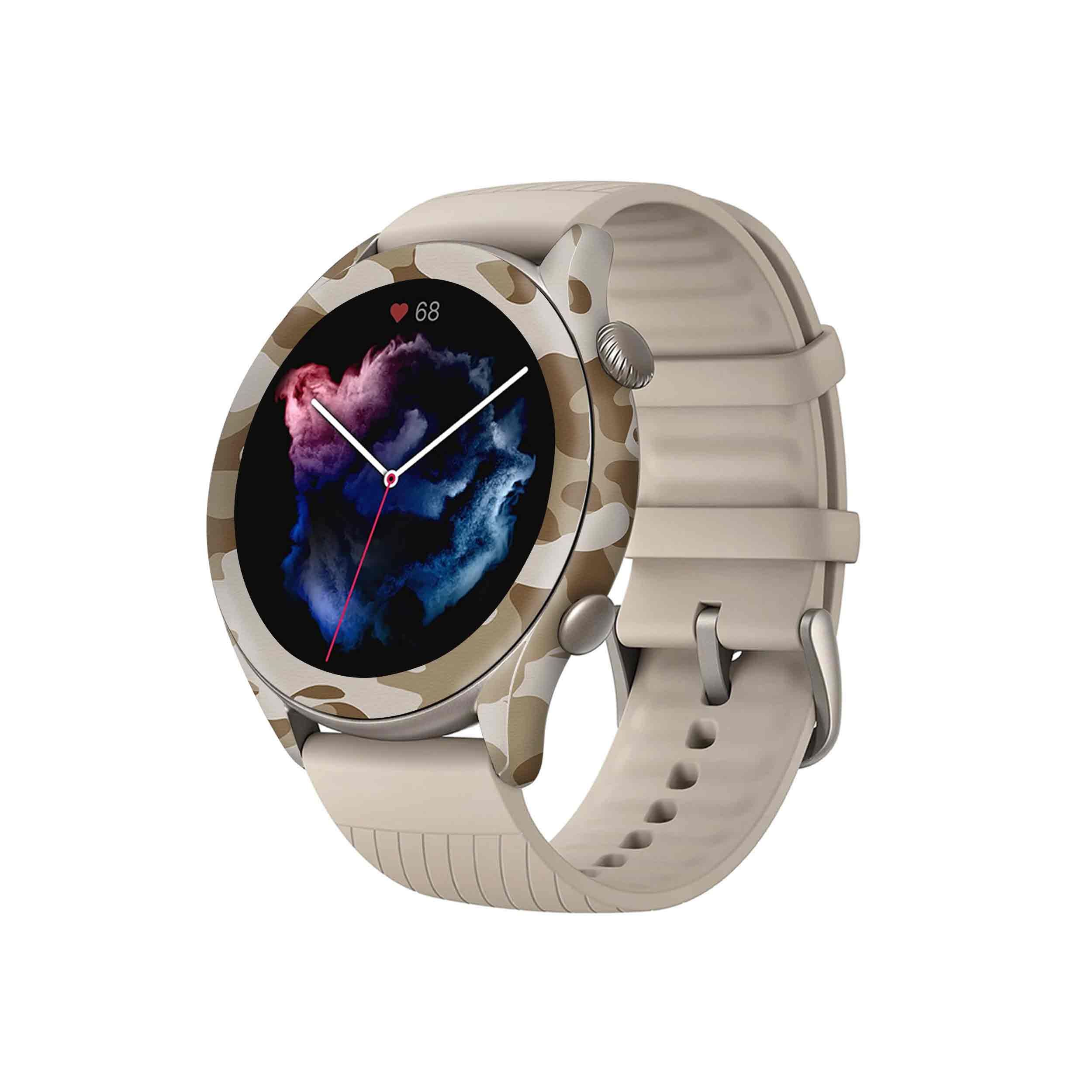 برچسب ماهوت طرح Army-Desert مناسب برای ساعت هوشمند آمازفیت GTR 3