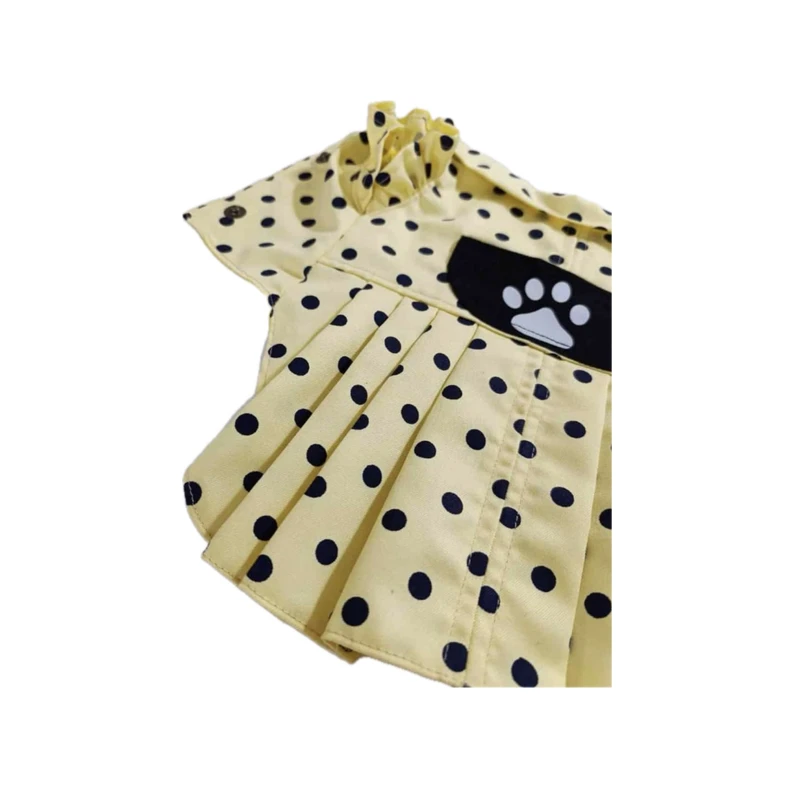 لباس سگ و گربه مدل چین دار سایز s