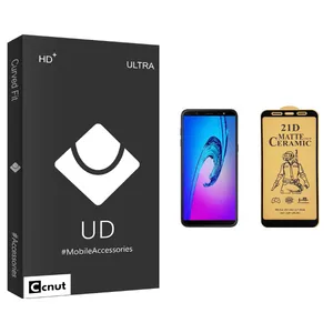 Coconut UD Black Ceramics Screen Protector For Samsung سامسونگ Galaxy J8 Plus