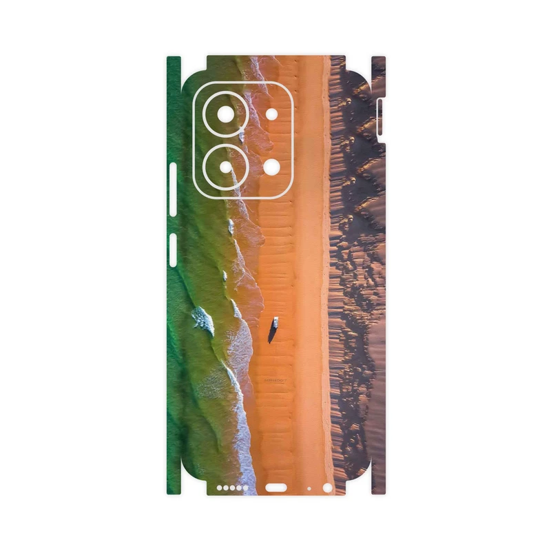 برچسب پوششی ماهوت مدل Beach and Green Sea-FullSkin مناسب برای گوشی موبایل شیائومی Redmi 15C 4G